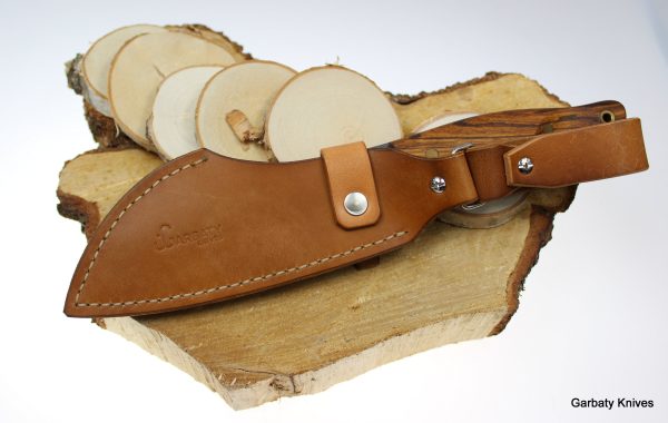 Mini Parang Zebrano Garbaty Knives nóż (2)